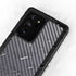 Silver Carbon Fiber Specialty Texture Material Galaxy Note20 Ultra 5G Waterproof Case